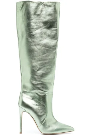 PARIS TEXAS The Stiletto 105mm metallic boots