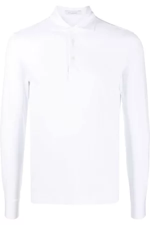 Cruciani Men Polo Shirts - Long sleeve polo shirt