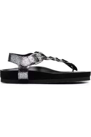 Isabel Marant Metallic-strap leather sandals