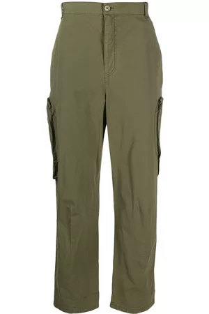 HENRIK VIBSKOV Straight-leg cotton cargo trousers