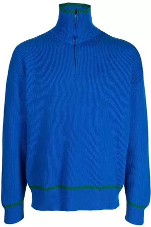PRINGLE OF SCOTLAND Half-zip fastening wool jumper