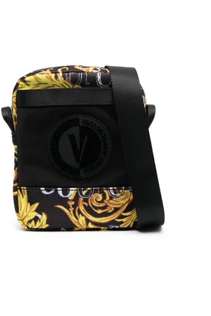 VERSACE Barocco-print messenger bag