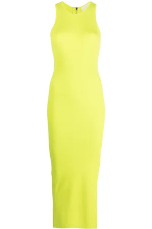 Michael Kors Sleeveless ribbed maxi dress
