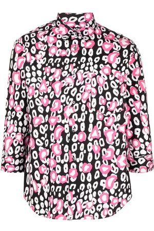 Comme des Garçons Leopard-print cotton shirt