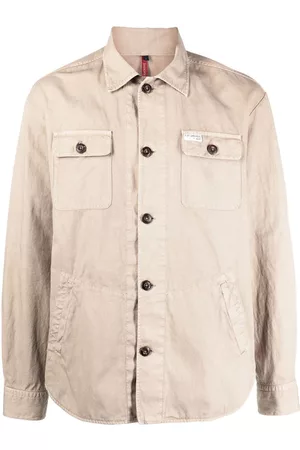 FAY Button-down shirt jacket