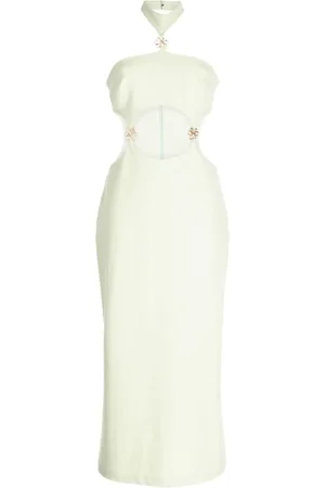 Cult Gaia Olivia halterneck cut-out dress