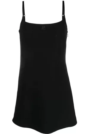 Courrèges Sleeveless square-neck minidress