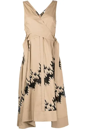 3.1 Phillip Lim Graphic-print wrap dress