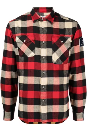 Woolrich Men Shirts - Tartan check-print shirt
