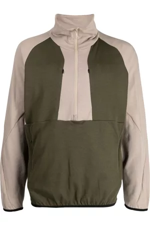 WHITE MOUNTAINEERING Two-tone high-neck sweater