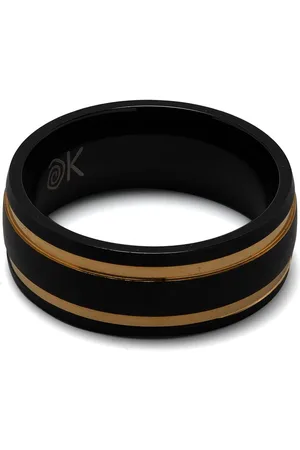 Nialaya Two-tone wide-band ring