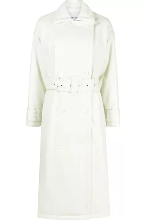 Stand Studio Emily double-breasted belted trench coat