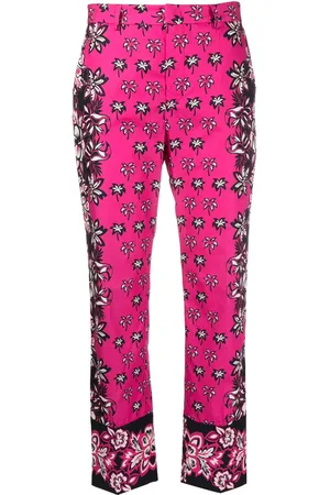 RED Valentino Bandana-print cotton trousers