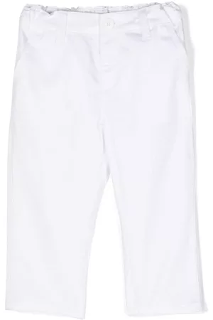 Emporio Armani Logo-plaque trousers