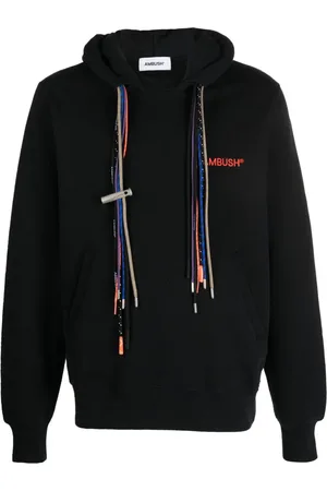 AMBUSH Multicord-drawstring cotton hoodie