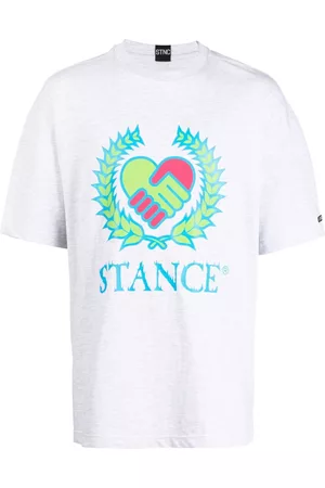 Stance Men Short Sleeve - Logo-print short-sleeve T-shirt