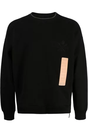 4SDESIGNS UTEP-print cotton sweatshirt
