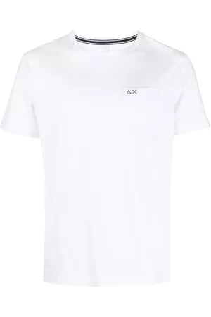 sun68 Men Short Sleeve - Patch-pocket cotton T-shirt