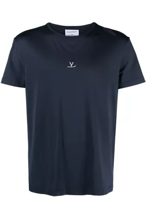 Vuarnet Men Short Sleeve - Morello embroidered-logo T-shirt