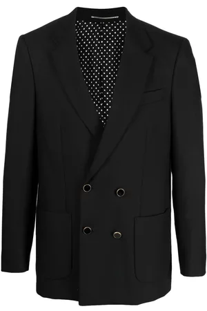PT Torino Double-breasted wool blazer