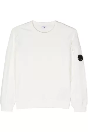 C.P. Company Logo-patch cotton sweatshirt