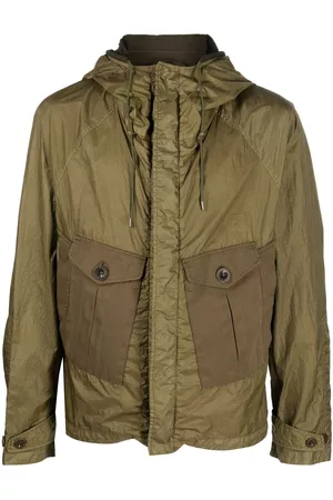 Ten Cate Men Rainwear - Two-tone hooded rain jacket