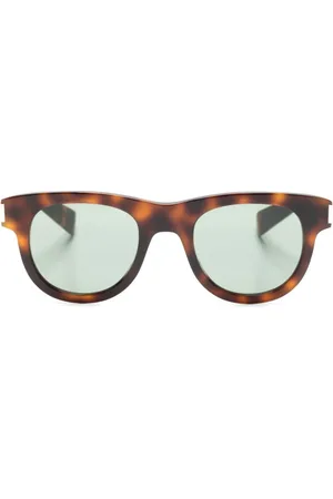 Saint Laurent SL 571 round-frame sunglasses