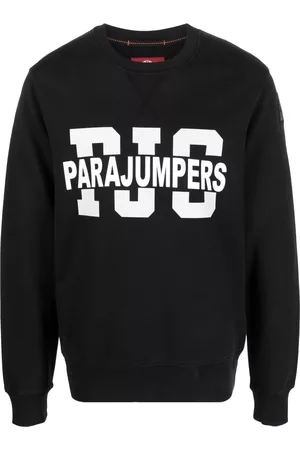 Parajumpers Men Sweatshirts - Logo-print long-sleeve sweatshirt