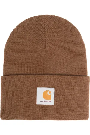 Carhartt Logo-patch knit beanie