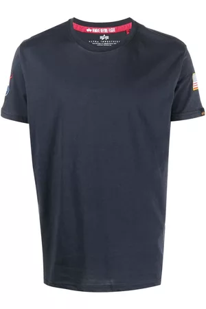 Alpha Industries Men Short Sleeve - Nasa patch short-sleeve T-shirt