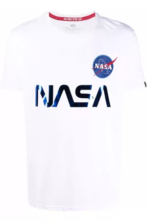 Alpha Industries Men Short Sleeve - X NASA reflective-loog T-shirt