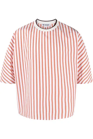 SUNNEI Striped crew-neck T-shirt