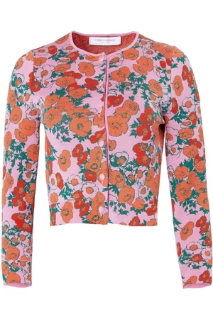 Carolina Herrera Floral-print knit dress