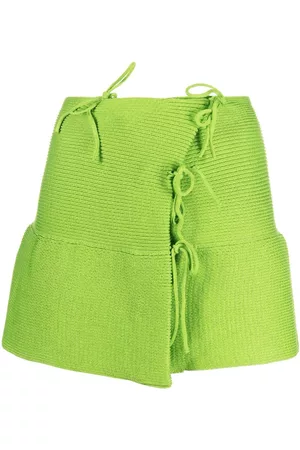 a. roege hove Emma tie-embellished asymmetric miniskirt