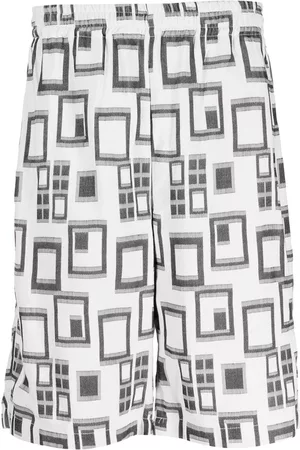 Pins & Needles Geometric-print Bermuda shorts
