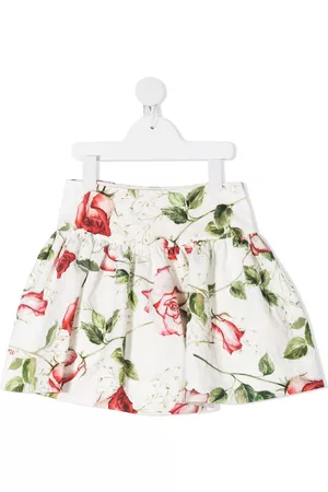MONNALISA Floral print full skirt