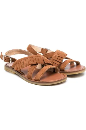 TWO CON ME BY PÈPÈ Suede open-toe sandals