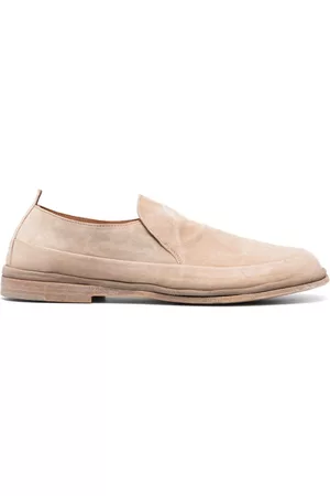 Moma Men Loafers - Round-toe suede loafers