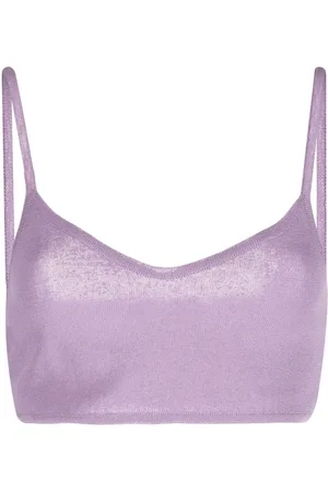 Marco Rambaldi Fine-knit cropped top