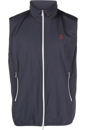 Brunello Cucinelli Water-resistant zip-up vest