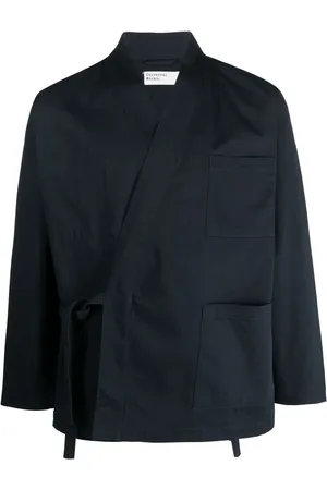 Universal Works Kyoto Work side-tie fastening jacket