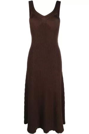 Jil Sander Ribbed-knit midi dress