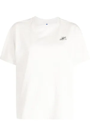 Ader Error Logo-embroidered short-sleeve T-shirt