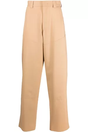 Ermenegildo Zegna Men Formal Pants - Straight-leg wool trousers