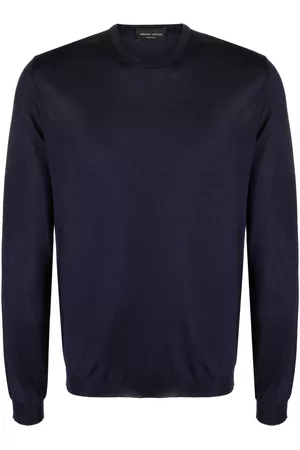 Roberto Collina Men Jumpers - Crew-neck silk jumper