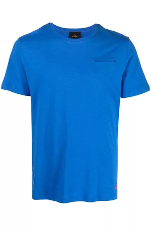 Peuterey Men Short Sleeve - Logo-embroidered cotton T-shirt