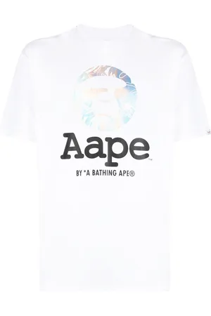 A Bathing Ape Logo-print cotton T-shirt