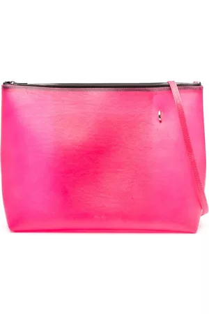 KidSuper Kissing abstract-pattern Shoulder Bag - Pink