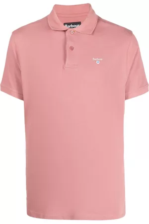 Barbour Men Polo Shirts - Logo-embroidered cotton polo shirt