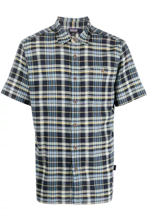 Patagonia Men Short sleeves - Check-pattern short-sleeve shirt